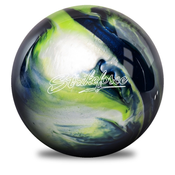 Strikeforce Plastic Ball Blue/Green/Silver